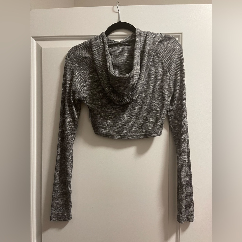 Gymshark Gray Ribbed Top - Picture 3 of 4